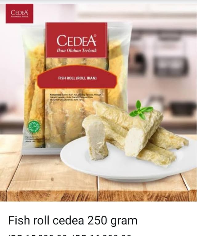 Fish roll cedea 250 gr