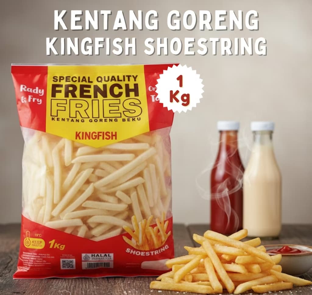 Kentang kingfish shoestring 1 kg