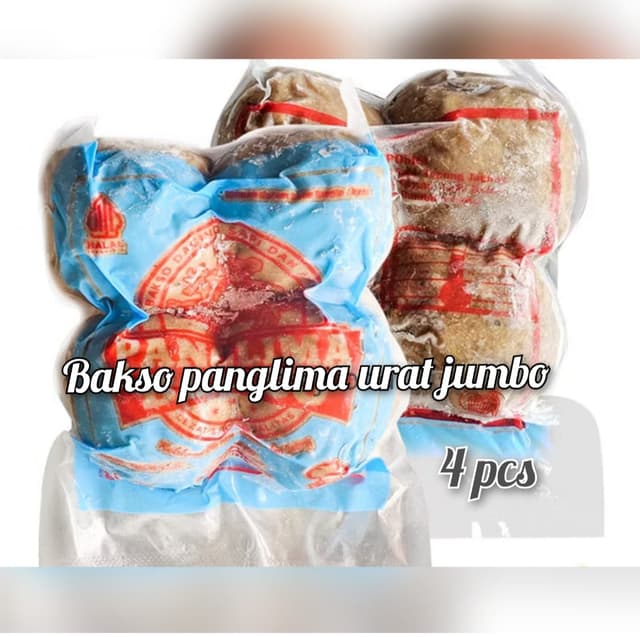 Bakso panglima urat jumbo isi 4