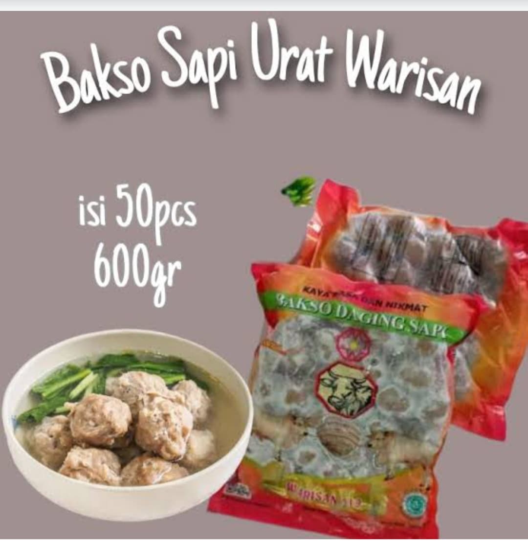 Bakso warisan urat isi 50