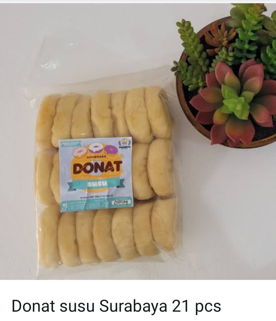 Donat susu surabaya 21 pcs