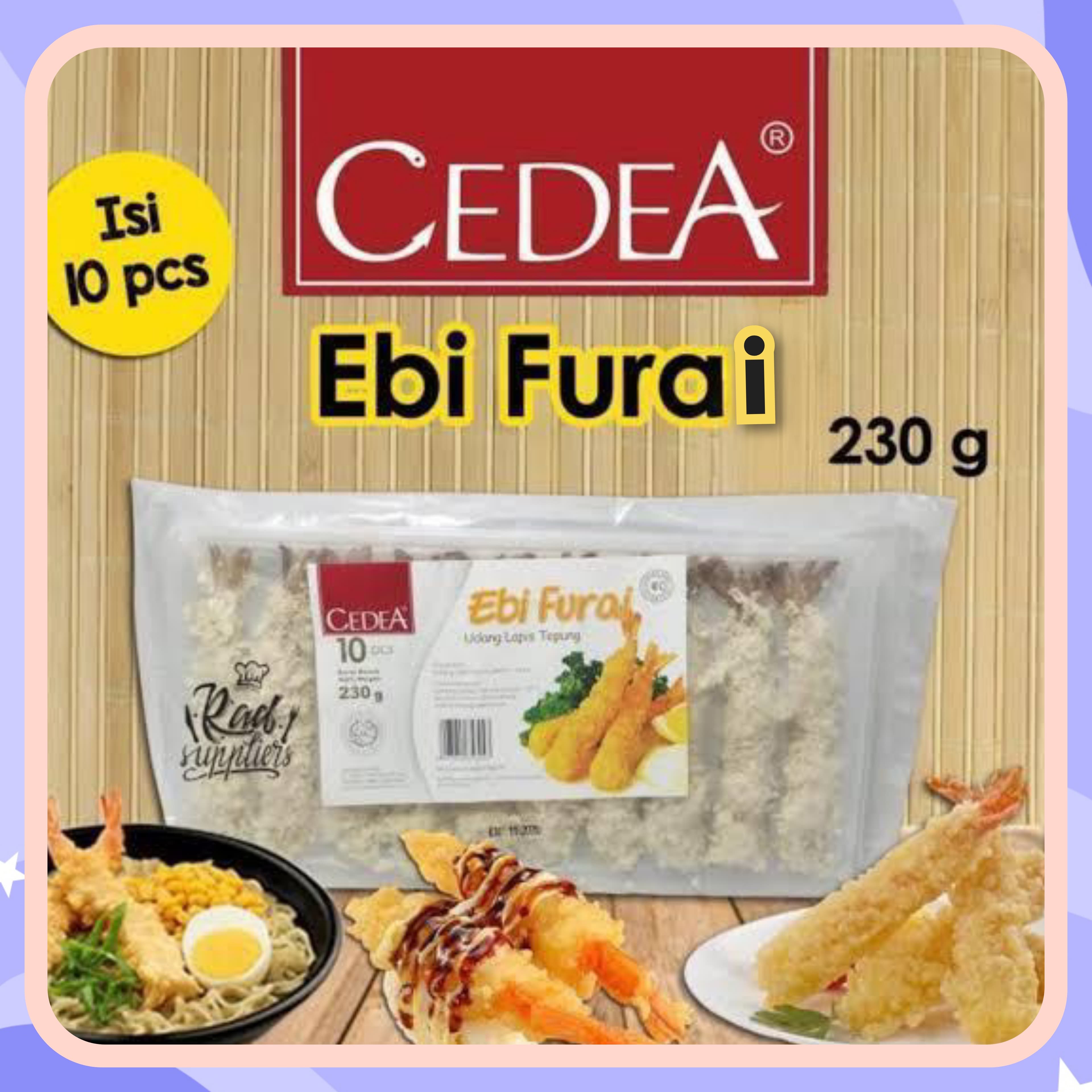Ebi furai cedea 10 pcs