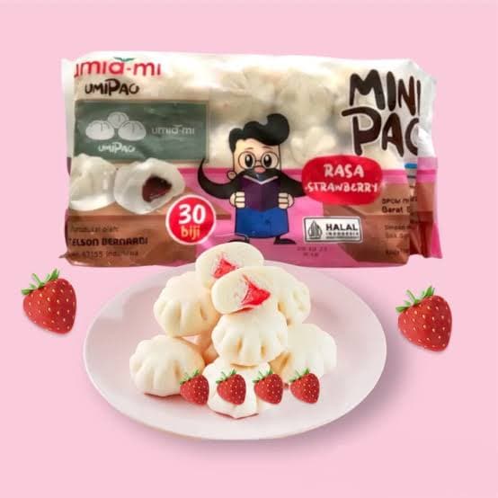 Minipao strawbery 30 pcs
