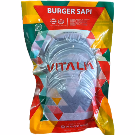 Beef burger vitalia 10 pcs