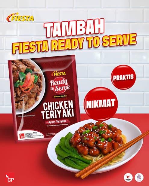 Fiesta chicken teriyaki ready to serve 