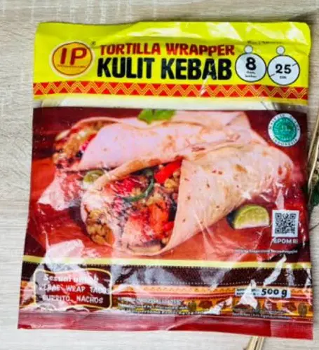 Tortilla kulit kebab IP 25 cm