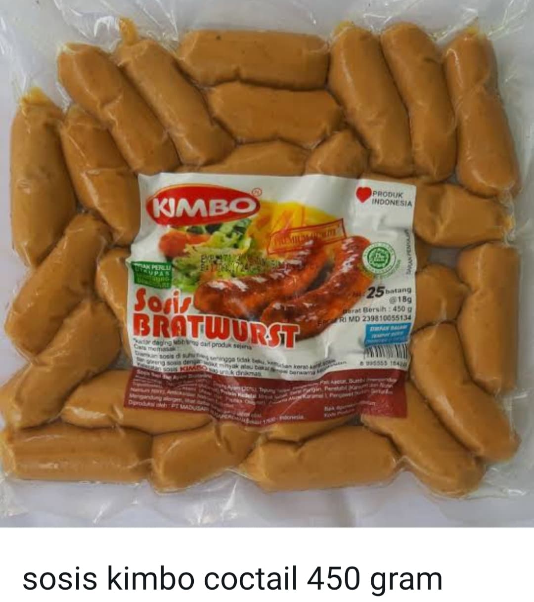 Sosis kimbo coctail 450 gr