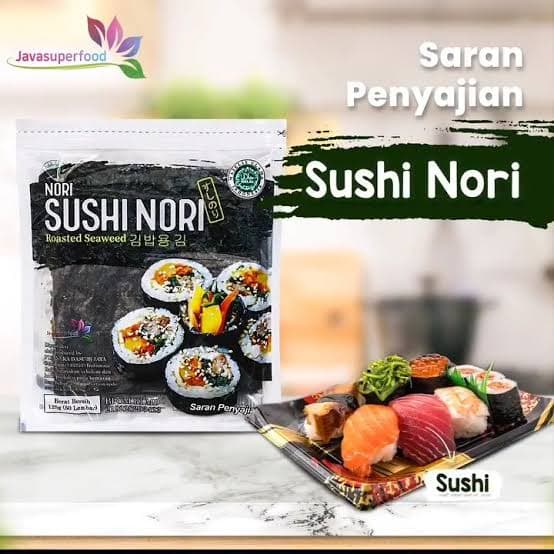 Shusi nori java super food  10 lembar