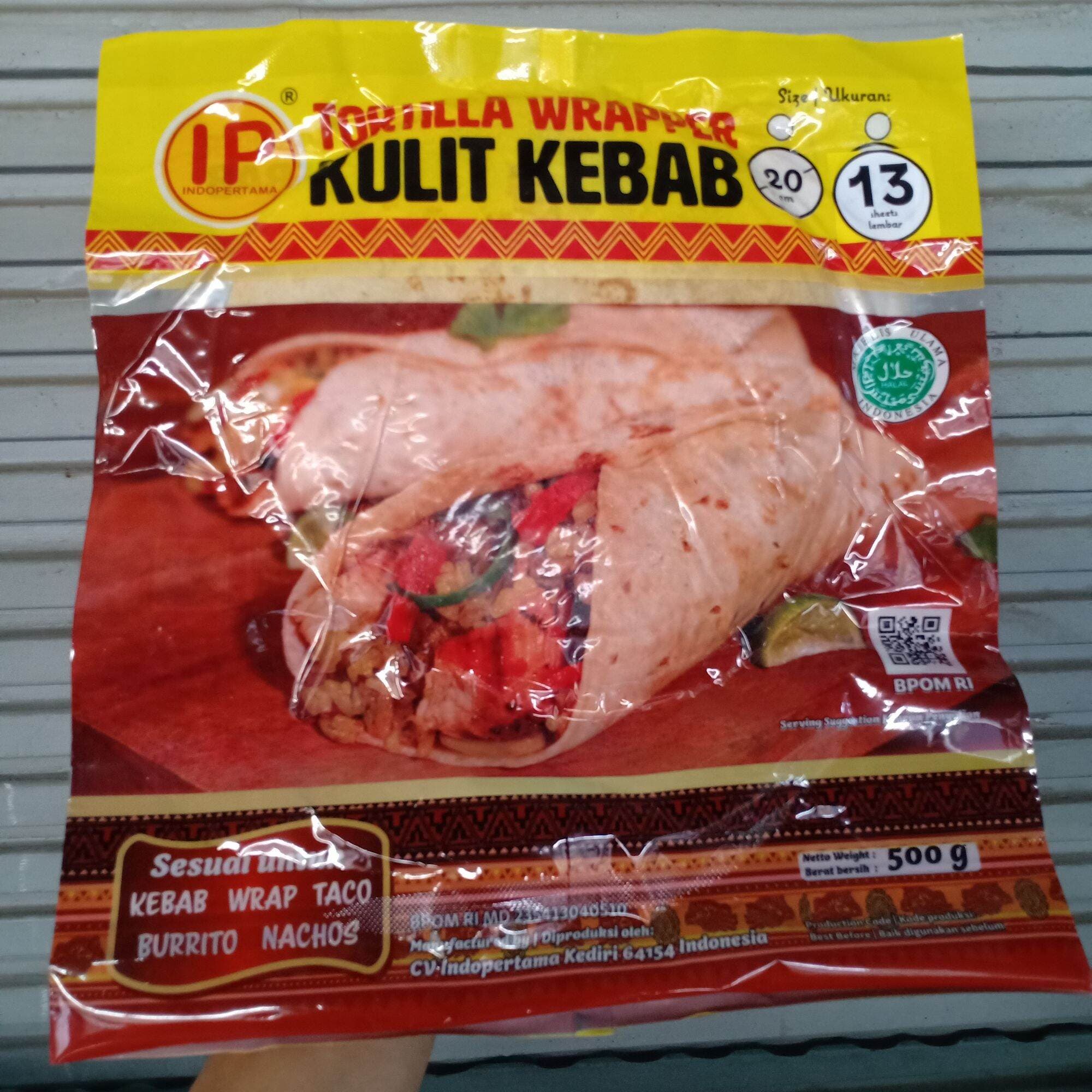 Tortilla kulit kebab IP 20 pc