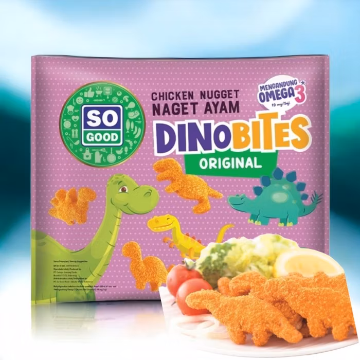 Nugget so good dinobites 400 gr