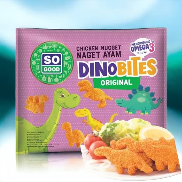 Nugget so good dinobites 400 gr