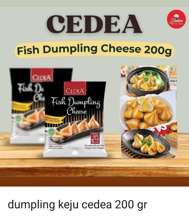 Dumpling keju 200 gram 