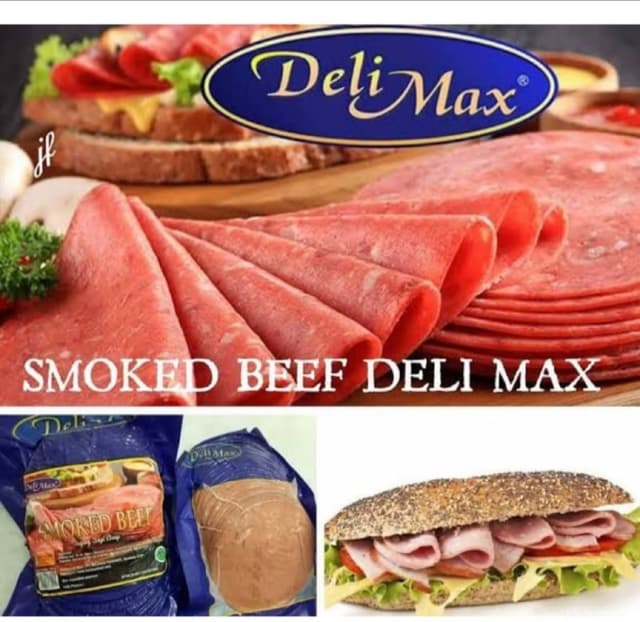 Smoked beef delimax 200 gr