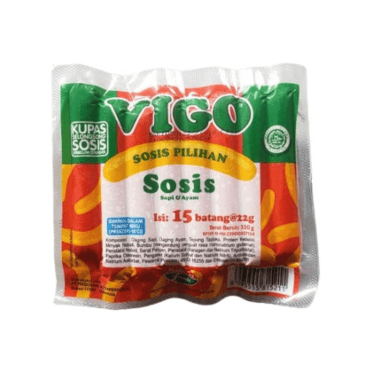 Sosis Vigo ayam+sapi 15 pcs