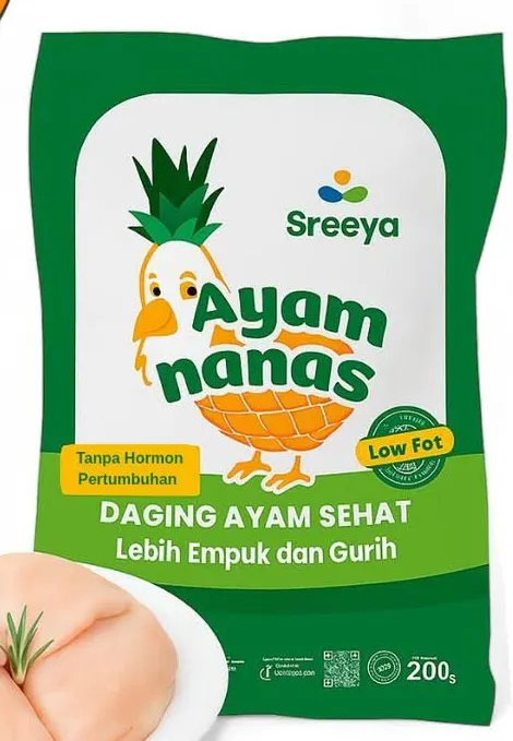 paha fillet  ayam nanas sreeya 200 gram