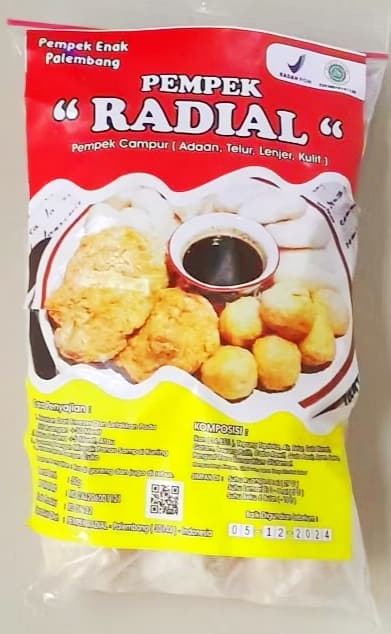 Pempek radial 10 pcs mix