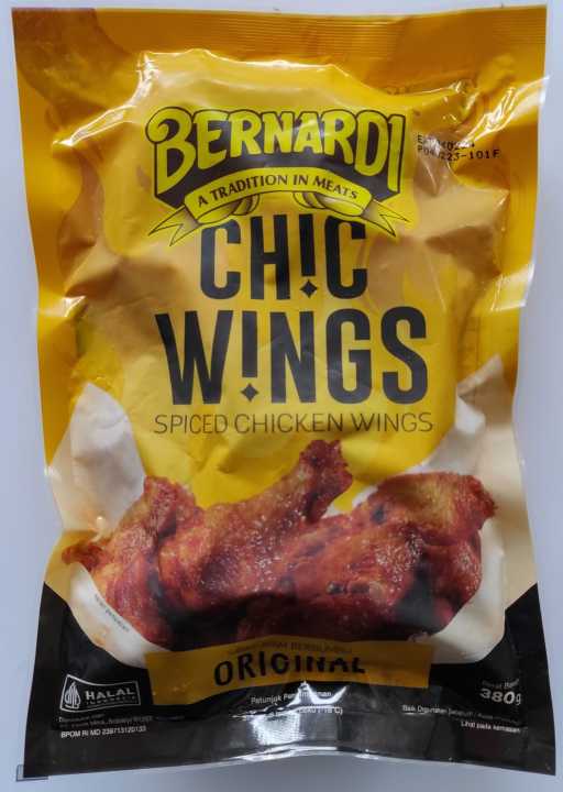 Spicy wings bernardi 380 gram