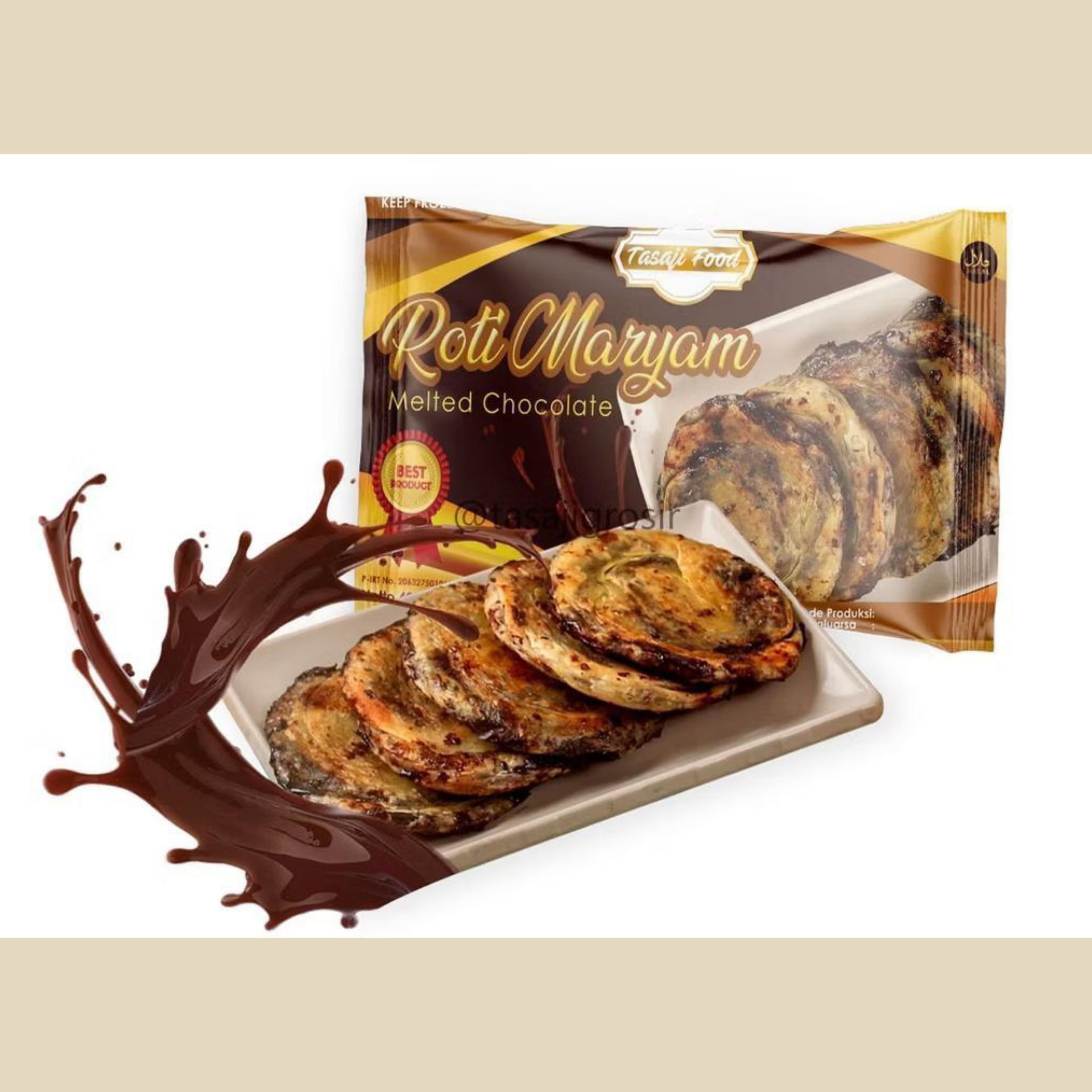 Roti maryam tasaji coklat isi 5